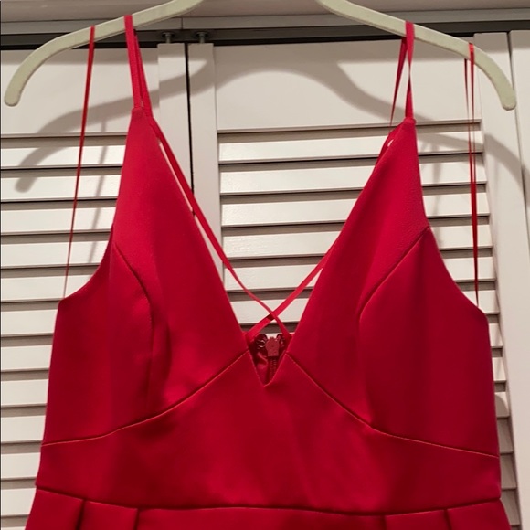 Topshop fuchsia dress - Picture 3 of 3